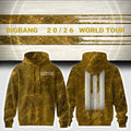 BigBang Merch 2026 BigBang World Tour Signature Hoodie Present For Kpop Fans - Merchluma