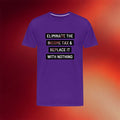 Clown World Apparel Merch 2026 Eliminate The Income Tax T-Shirt Replace It With Nothing Shirt - Merchluma
