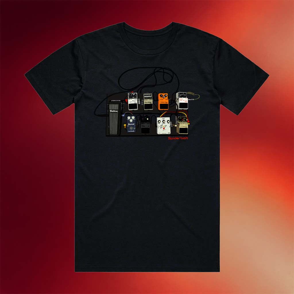 Spiderbait Merch 2026 Pedals Petrol T-Shirt Gift Ideas For Rock Band Fans - Merchluma