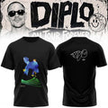 Diplo Merch 2026 On Tour Forever Signed T-Shirt Black Gifts For Music Fans - Merchluma