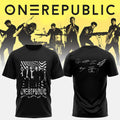 OneRepublic Merch Escape To Europe Tour T-Shirt Black Unique Gifts For Music Lovers - Merchluma