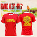 Louis Tomlinson How Did We Get Here Tour 2026 T-Shirt Lemonade Shirt Louis Tomlinson Merch - Merchluma
