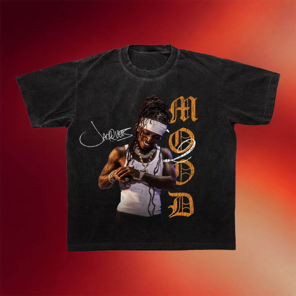 Jacquees Merch 2026 Mood Two Jacquees T-Shirt Version 1 Signed Shirt Que Merch Gift For Fans - Merchluma