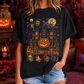 Spooky Pumpkin Vintage Halloweentown 90s Halloween Movie T-Shirt Halloween Gifts For Her - Merchluma