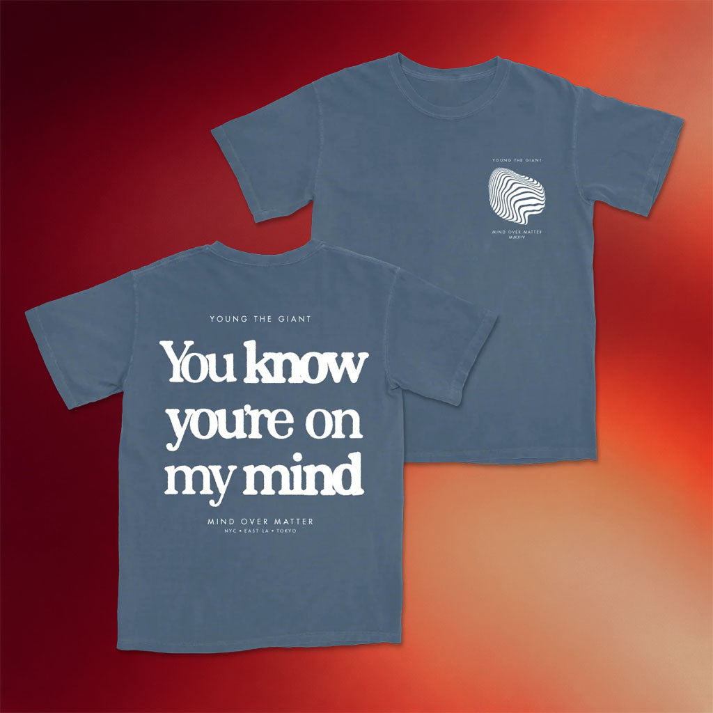 Young The Giant Merch 2026 On My Mind T-Shirt Presents For Rock Lovers - Merchluma