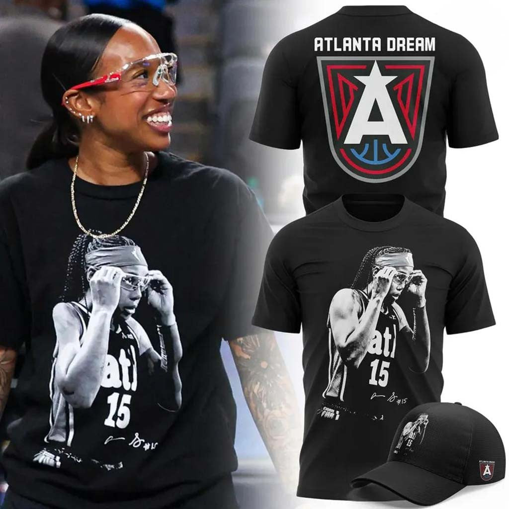 Atlanta Dream #15 Allisha Gray 2026 T-Shirt Atlanta Dream Merch Basketball Enthusiast Gifts - Merchluma