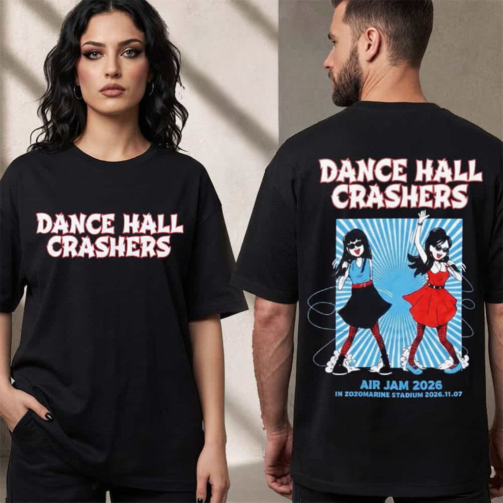 Dance Hall Crashers X Air Jam 2026 In Zozomarine Stadium T-Shirt Dance Hall Crashers Merch - Merchluma
