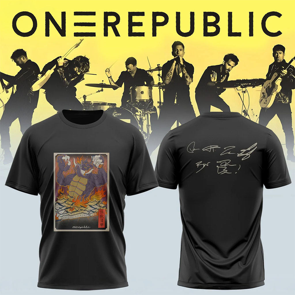 OneRepublic Merch 2026 Invincible Kaiju T-Shirt Best Gift For Band Fans - Merchluma