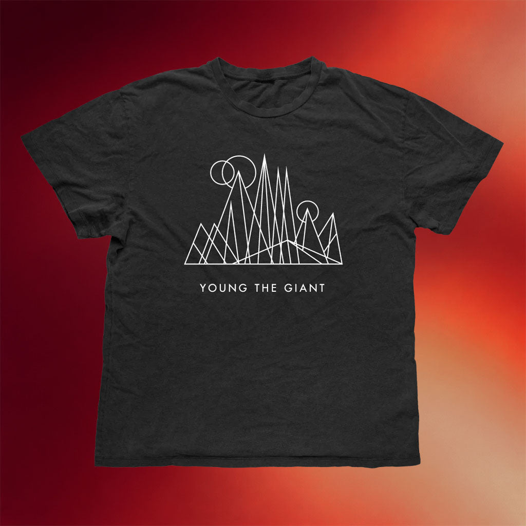 Young The Giant Merch 2026 Mountain Logo T-Shirt Music Related Gifts For Guys - Merchluma