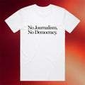 The Bitter Southerner General Merch 2026 No Jornalismo Democracy T-Shirt White Gift Ideas - Merchluma