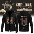Gavin Adcock The Day I Hang It Up Tour Signature Zip Hoodie Gavin Adcock Merch Gifts For Fans - Merchluma