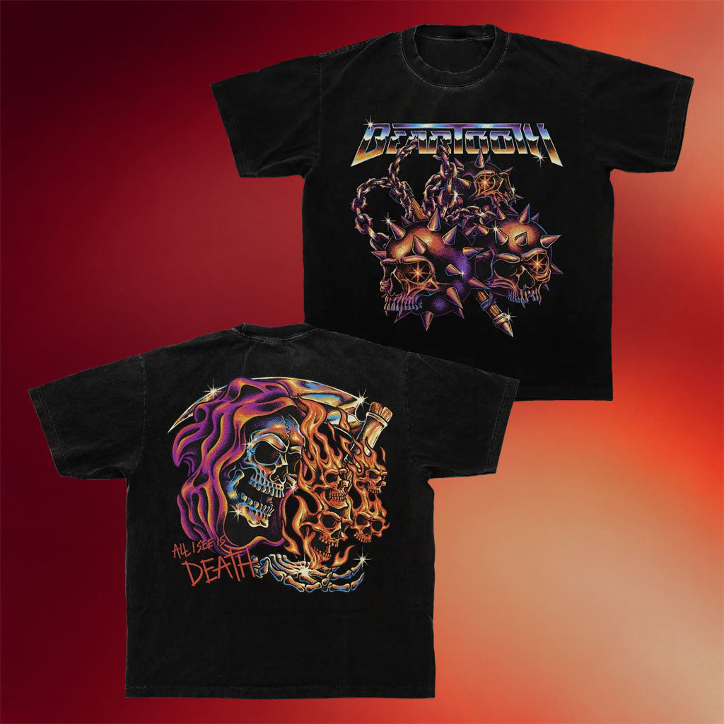 Beartooth Merch 2026 Flail T-Shirt All I See Is Death Shirt Gift For Rock Music Fans - Merchluma