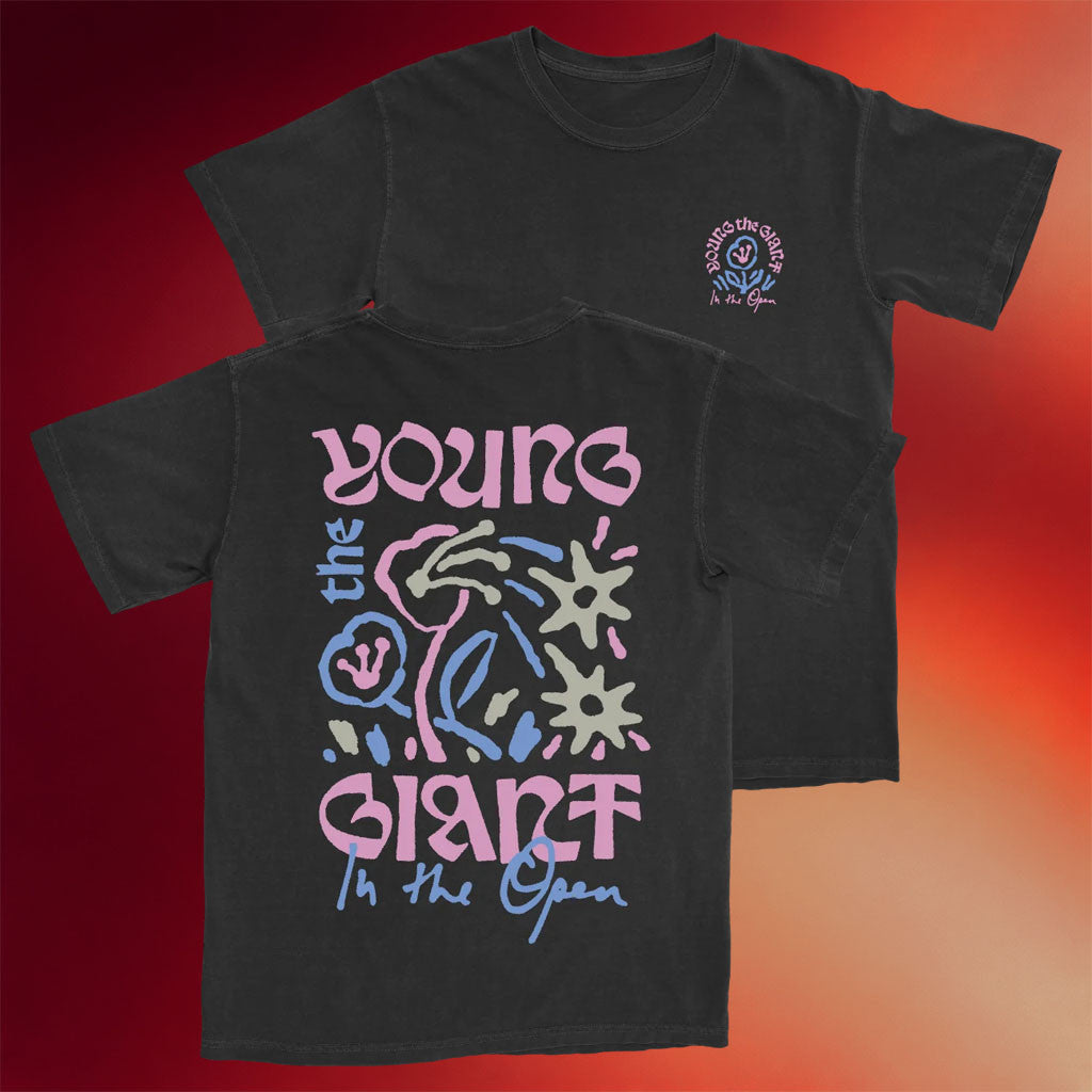 Young The Giant Merch 2026 Earthstar T-Shirt In The Open Shirt Gift For Rock Band Fans - Merchluma