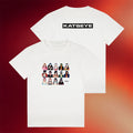 Katseye Merch 2026 WILD Member Disguise White T-Shirt Present For Music Fans - Merchluma