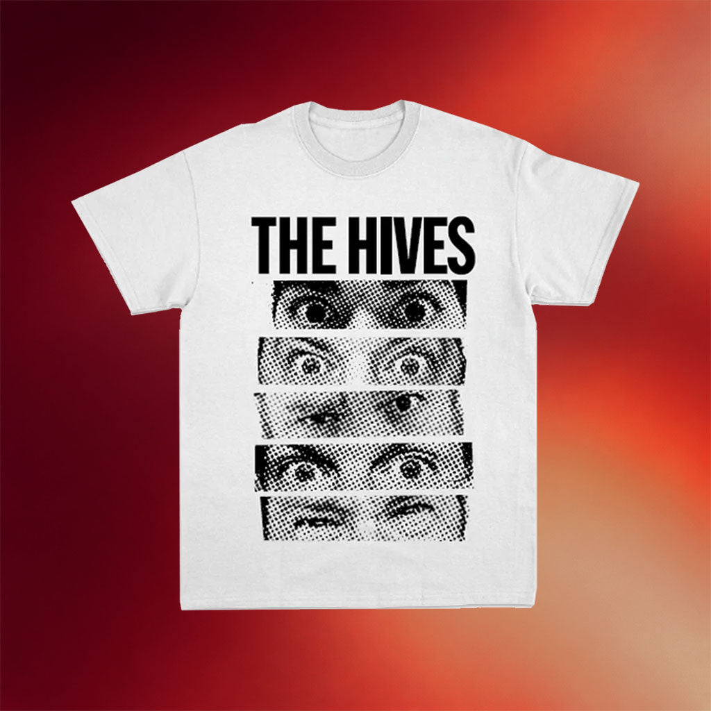 The Hives Merch 2026 Eyes White T-Shirt Best Gifts For Rock Music Lovers - Merchluma