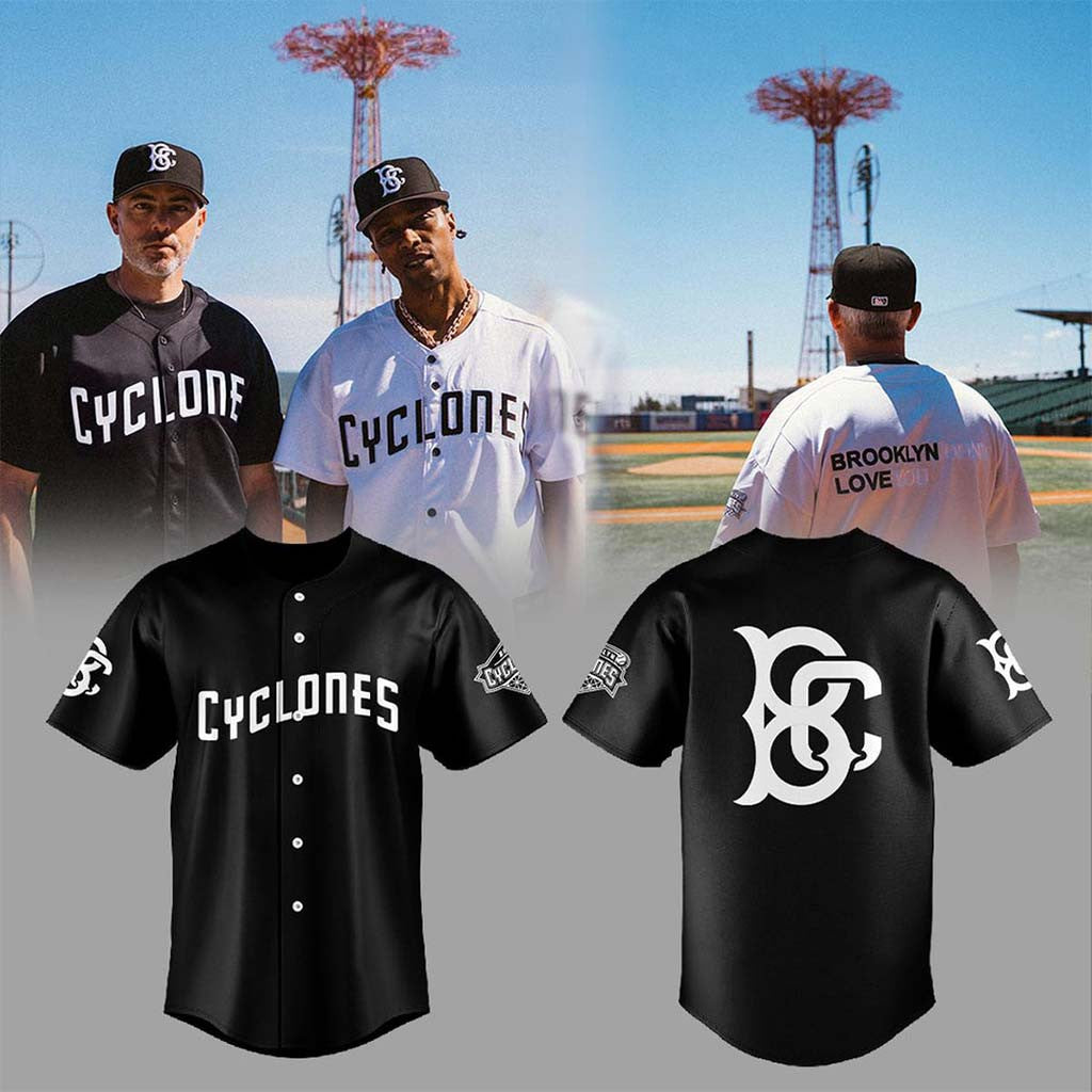 Brooklyn Cyclones X The J-Frost Baseball Jersey Brooklyn Cyclones Merch Present For Fans - Merchluma