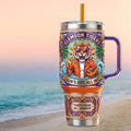 Clemson Tigers Summer Tailgate Beach Club College Tumbler Clemson Tigers Merch Gifts For Fans - Merchluma