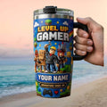 Custom Level Up Gamer Roblox Adventure Mode Tumbler Roblox Merch Gifts For Gamers - Merchluma