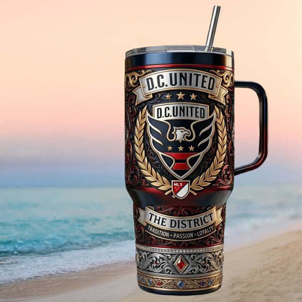 DC United The District Tradition Passion Loyalty Tumbler DC United Merch Gifts For Brother - Merchluma