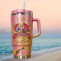 Dolly Parton Country Music Legend 80 Years Guitar Tumbler Dolly Parton Merch Gifts For Fans - Merchluma