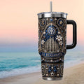 Inter Milan La Beneamata Football Club Milano Soccer Tumbler Inter Milan Merch Gifts For Fans - Merchluma