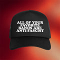 The Bitter Southerner General Merch 2026 All Of Your Favorite Bands Are Anti-Fascist Trucker Hat - Merchluma