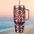 Prince Music Is Medicine Purple Gold Icon Music Tumbler Prince Merch Gifts For BFF - Merchluma