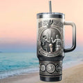 San Antonio Spurs Sixth Man Franchise History Travel Tumbler SA Spurs Merch Gifts For Him - Merchluma
