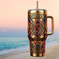 Slipknot Chaos Ritual 24K Collector Edition Heavy Metal Tumbler Slipknot Merch Gifts For Fans - Merchluma