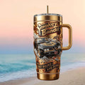 Smokey And The Bandit Merch Trans Am East Bound And Down Tumbler Gift Ideas For Husband - Merchluma