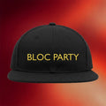 BLACK Bloc Party Merch 2026 Bloc Party Snapback Hat Embroidered Gifts For Rock Band Lovers - Merchluma