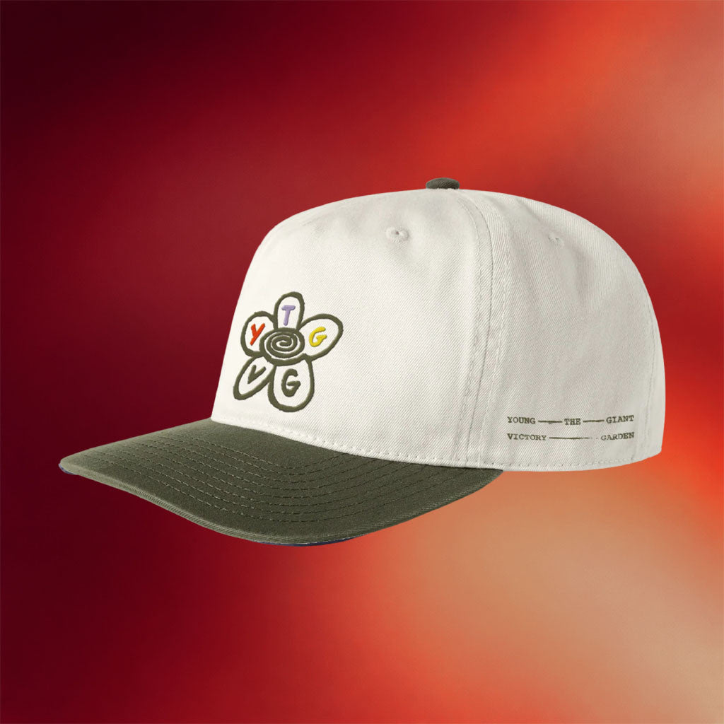 Young The Giant Merch 2026 Flower Hat Embroidered Victory Garden Tour Merch Fan Gifts - Merchluma