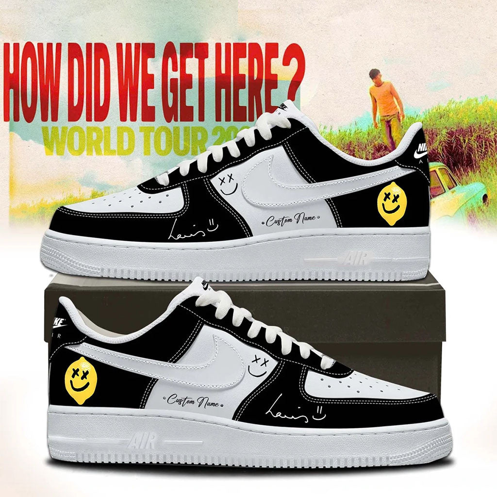 Custom Louis Tomlinson How Did We Get Here Tour 2026 Shoes Louis Tomlinson Merch Gift For Fan - Merchluma