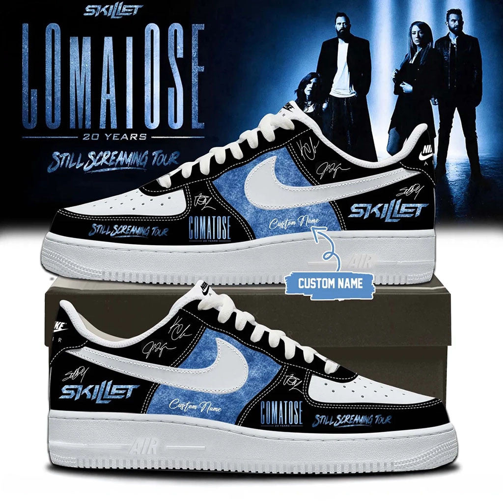 Custom Skillet Comatose Still Screaming Tour Shoes 20 Years Skillet Merch 2026 Music Lovers Gifts - Merchluma
