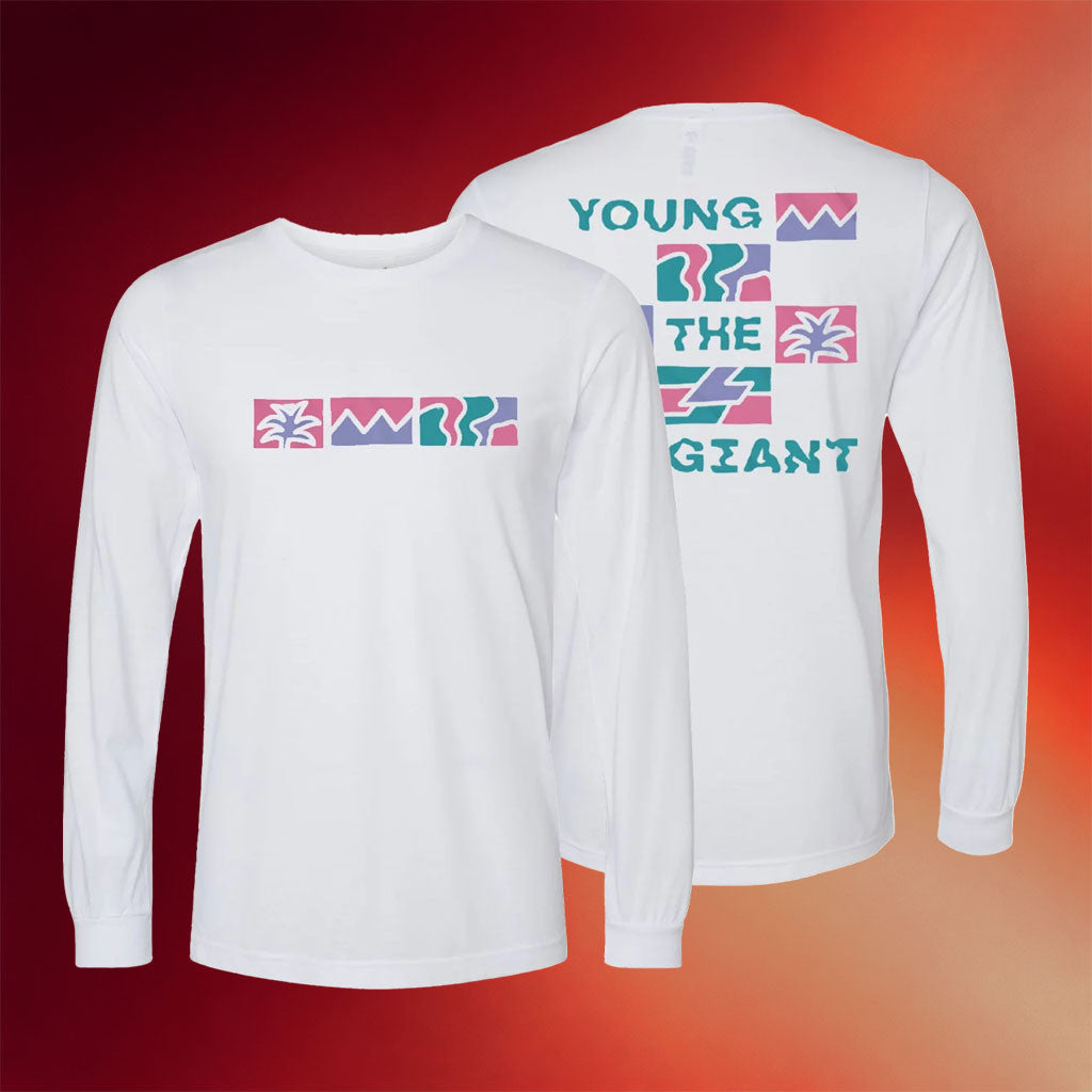 Young The Giant Merch 2026 Wavy Steps Long Sleeve Shirt Gift For Rock Music Lovers - Merchluma