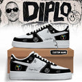 Customized Diplo On Tour Forever Signed Sneakers Diplo Merch Music Gift Ideas For Guys - Merchluma