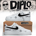 Customized Diplo On Tour Forever Signed Sneakers Diplo Merch Music Lover Gifts For Him - Merchluma