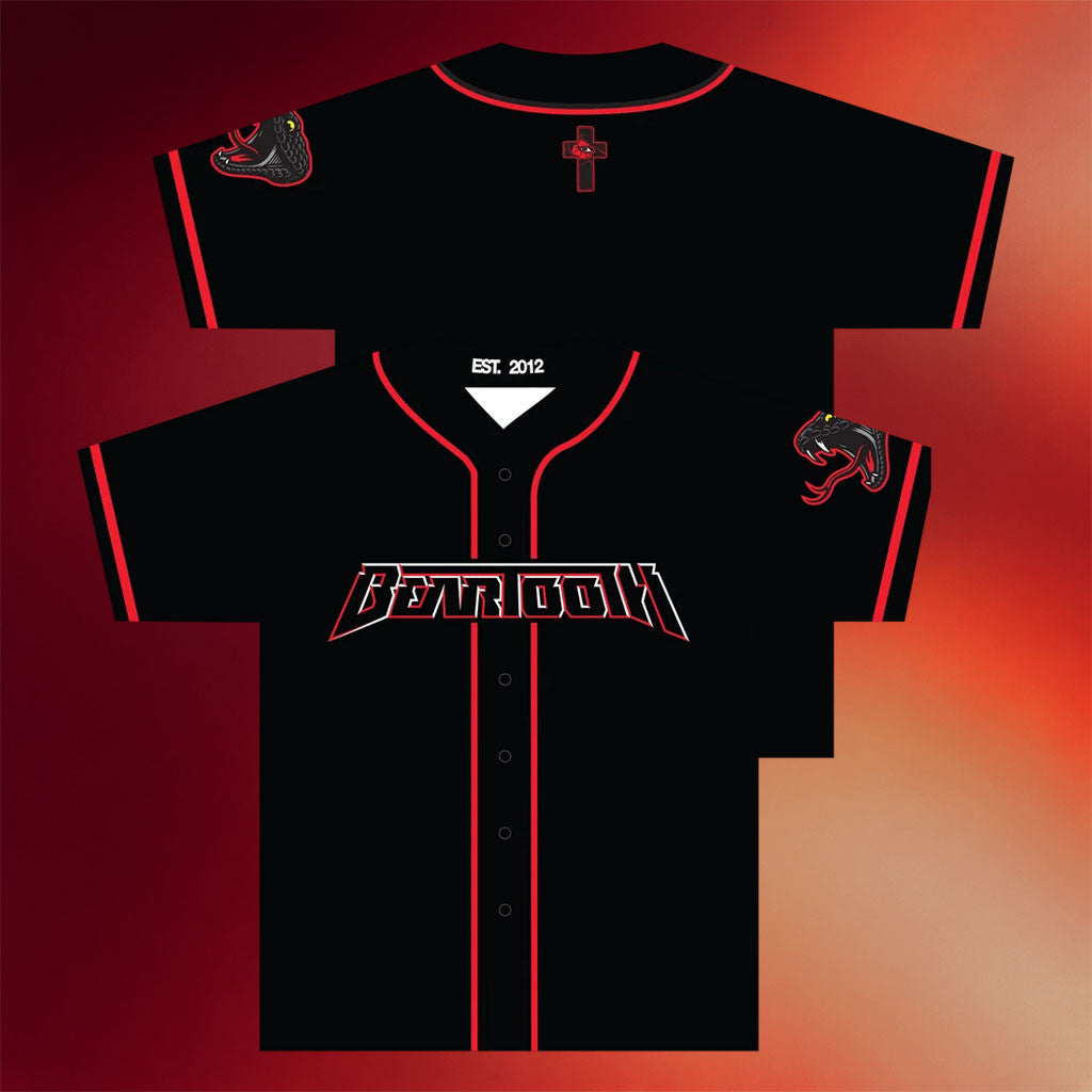 Beartooth Merch 2026 Beartooth Logo Baseball Jersey Gift Ideas For Rock Band Fans - Merchluma