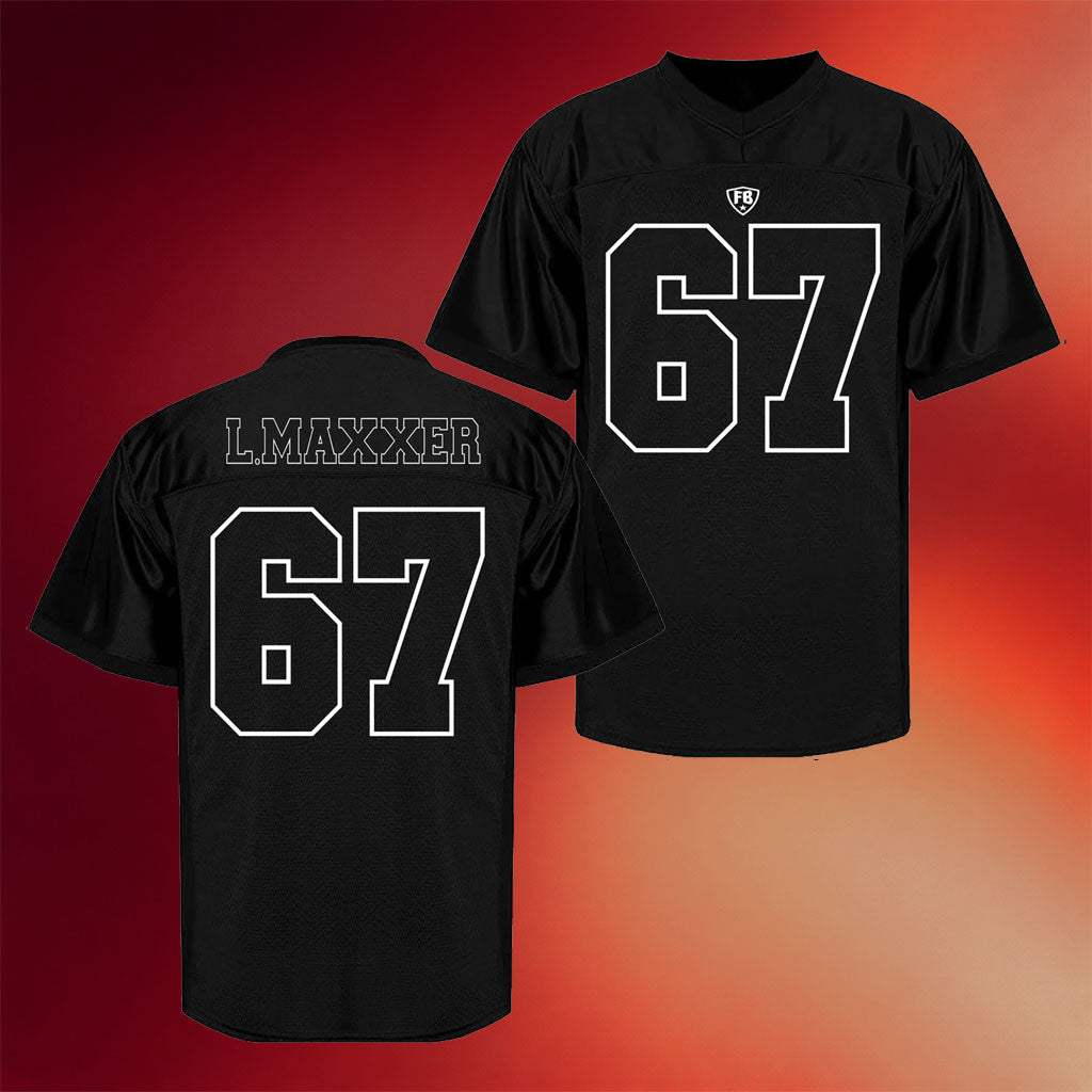 Derf Merch 2026 FB 67 Jersey LMaxxer Jersey Shirt Black Fred Beyer Merch Gift For Brothers - Merchluma