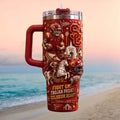 USC Trojans Football Fight On Coliseum Ready Team Pride Tumbler USC Trojans Merch Fan Gifts - Merchluma