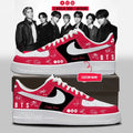 Personalized BTS Arirang World Tour 2026 Signature Sneakers BTS Merch Kpop Gear - Merchluma
