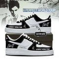 Personalized The Kid Laroi Merch A Perfect World Tour 2026 Sneakers Gift Ideas For Music Lover - Merchluma