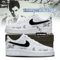Customize The Kid Laroi Merch 2026 A Perfect World Tour Sneakers Before I Forget Shoes Fan Gear - Merchluma