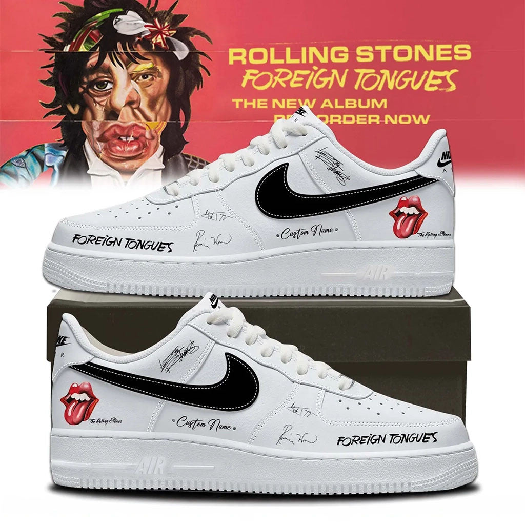 Personalized The Rolling Stones Merch 2026 Foreign Tongues Album Sneakers New Album Shoes Gifts - Merchluma