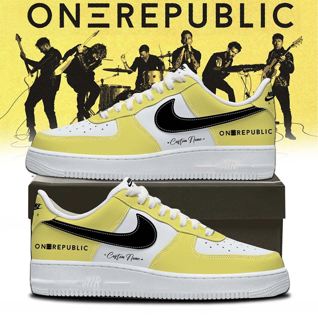 Personalized OneRepublic Merch 2026 Band Signature Shoes Unique Gift For Music Lovers - Merchluma
