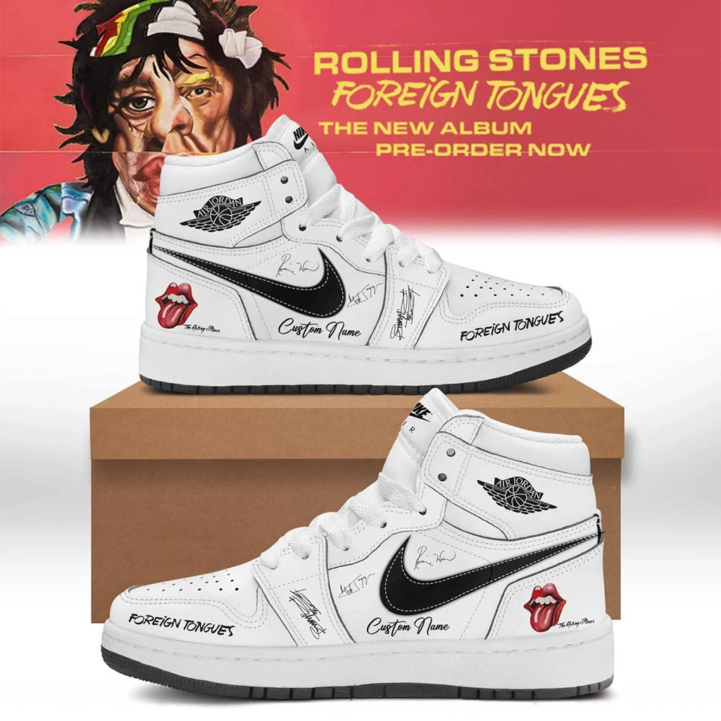 Personalized The Rolling Stones Merch 2026 Foreign Tongues Album Sneakers Gift For Father - Merchluma