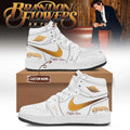Custom Brandon Flowers On Tour 2026 Signature Sneakers Brandon Flowers Merch Gift For Fans - Merchluma