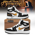 Custom Brandon Flowers On Tour 2026 Signed Sneakers Brandon Flowers Merch Gift For Brothers - Merchluma