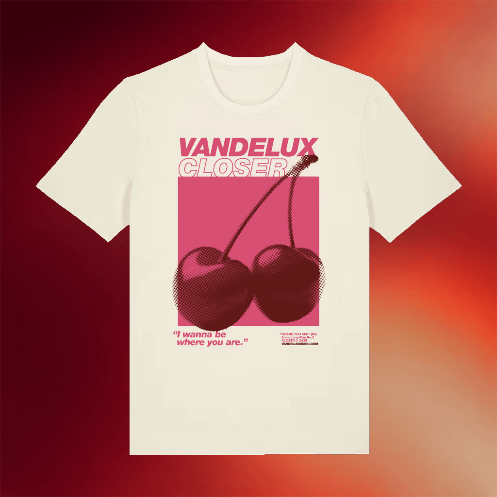 Vandelux Music Merch Cherry Shirt Unique Gifts For Music Lovers - Merchluma