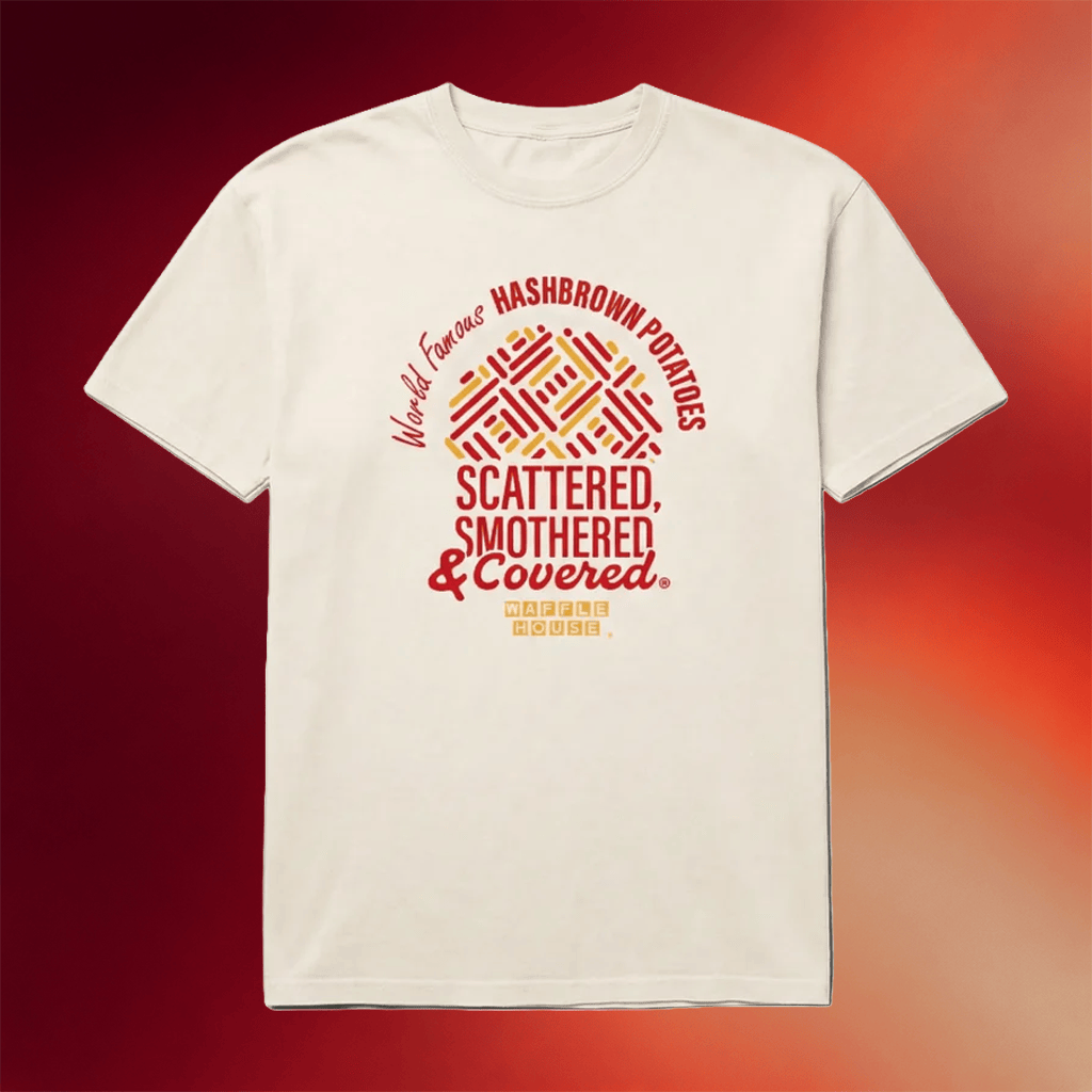 Waffle House Merch 2026 World Famous Hashbrown Shirt Gifts Ideas For Brothers - Merchluma